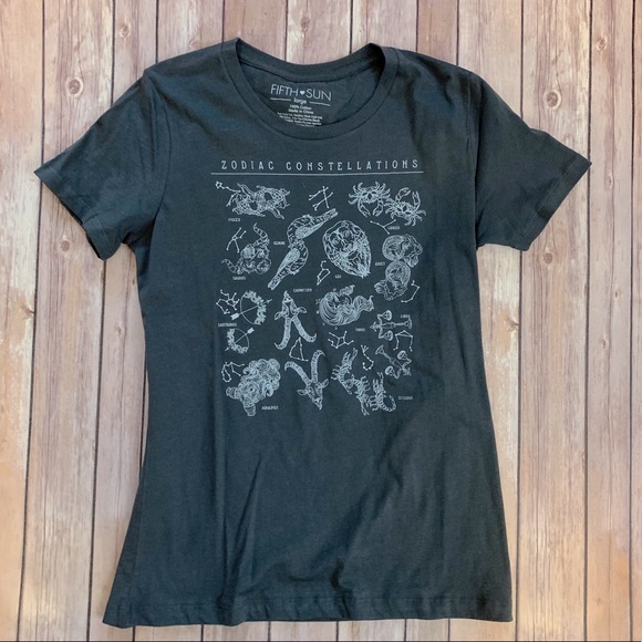 Fifth Sun Tops - NWOT Zodiac Tee